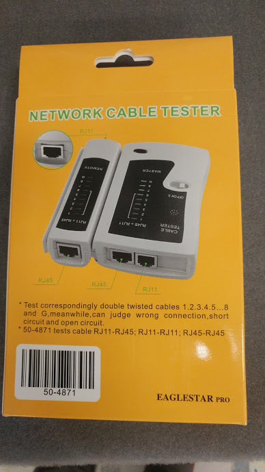 50-4871 AA:NetWork Cable Tester
