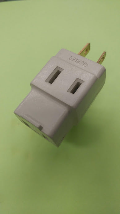 001 Tap: 2 Pin 3 Outlet Power Wall