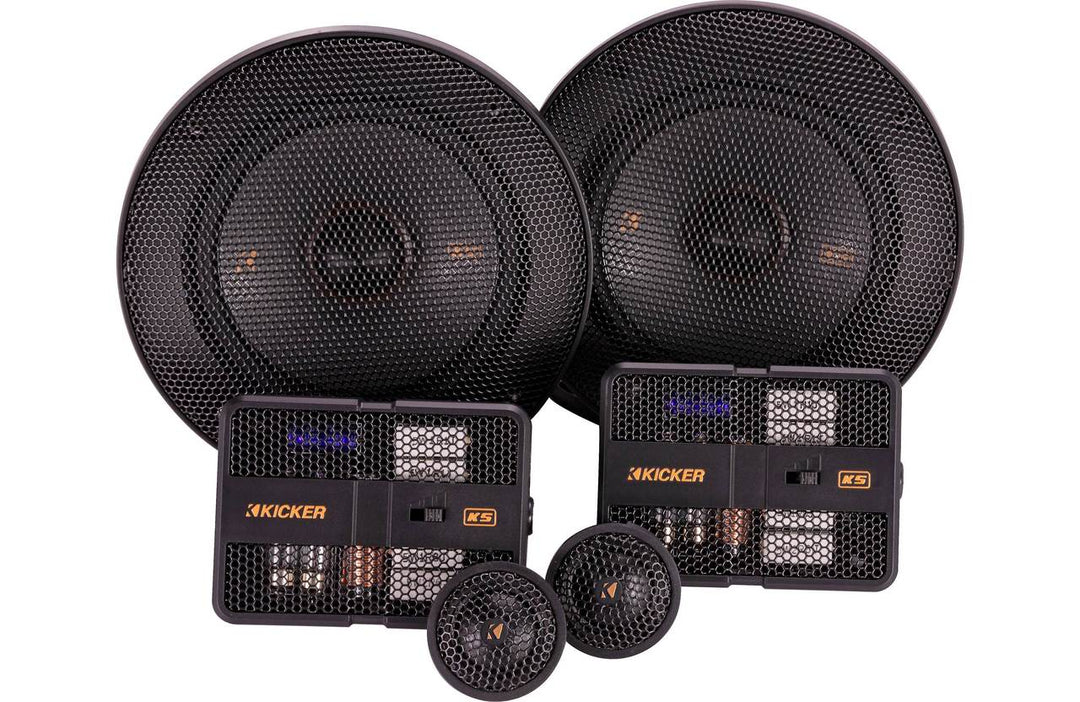 Kicker 47KSS504: 5 x 1 / 4" Component Speaker System KS Series