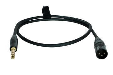 HXMS-3 SFM:XLR Male To 1/4" TRS Male Cable 3FT
