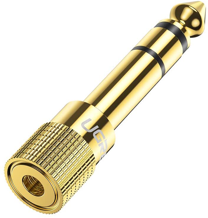 TNP 6.35 1/4 to 3.5 1/8 Cable Adapter (6FT) - ale to ale TRS TNP 6.35 1/4 to 3.5 1/8 Cable Adapter (6FT) - ale to ale TRS