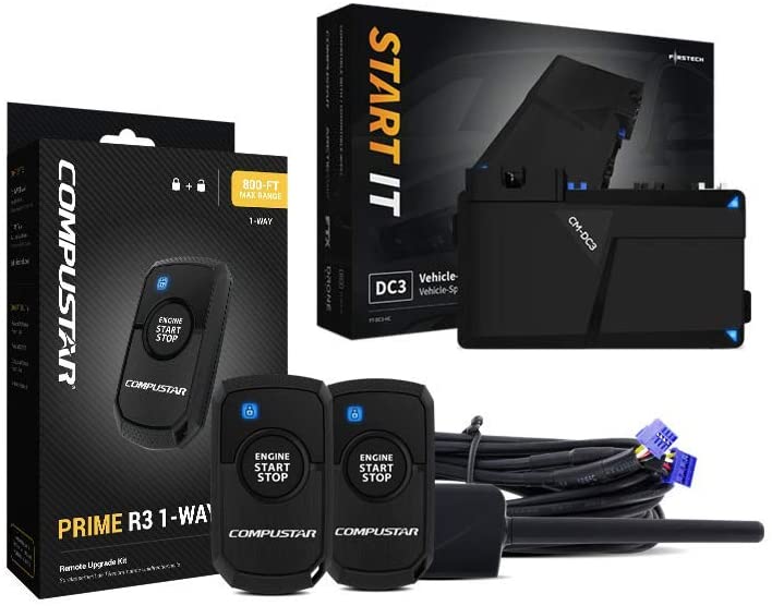 Compustar RF-1WR3-AP: 1500 FT Range 1-Way Prime Remote Kit