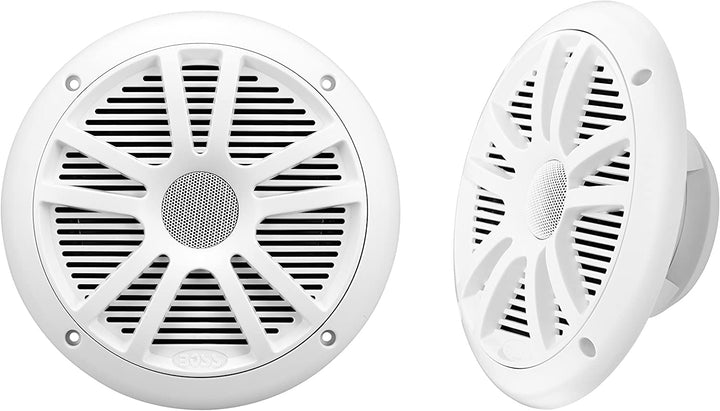 Boss  Audio MCK508WB.64S: Receiver/Speaker Package, Bluetooth, CD/MP3/USB/SD AM/FM Marine Stereo, Wireless Remote, Four 6.5 Inch Speakers, Antenna, Auxiliary Cable