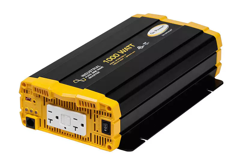 Go Power! MW-GPISW1000-12: Pure Sine Wave Industrial Power Inverter (1000 W)