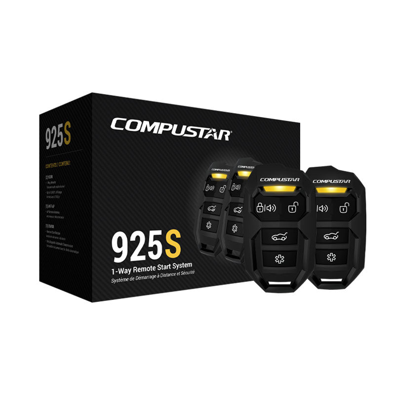 Compustar CS925-S: 1-Way Remote Starter