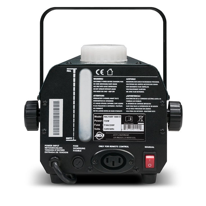 ADJ FogFury 1000II 700W:Fog Machine