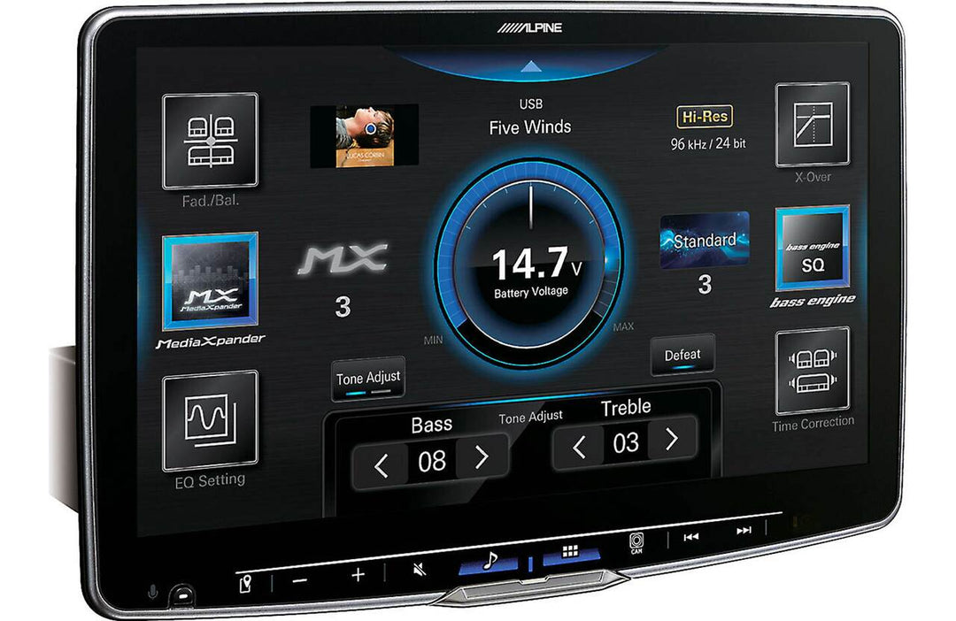 Alpine ILX-F511: Halo11 Multimedia Receiver