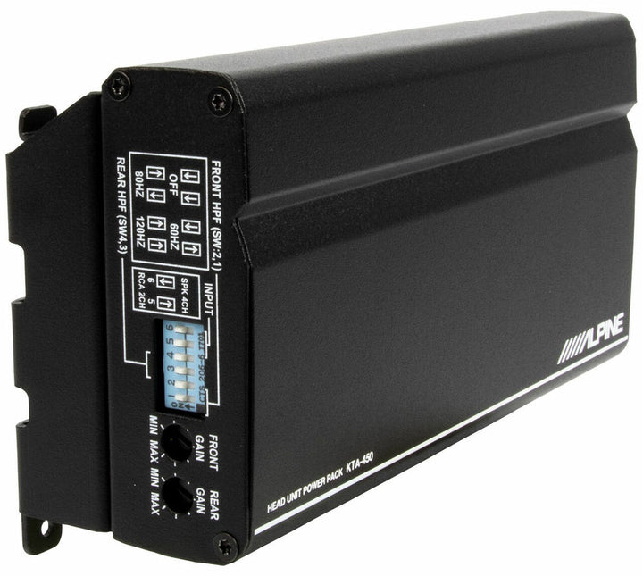 Alpine KTA-450: Power Pack Compact 4-Channel Car Amplifier