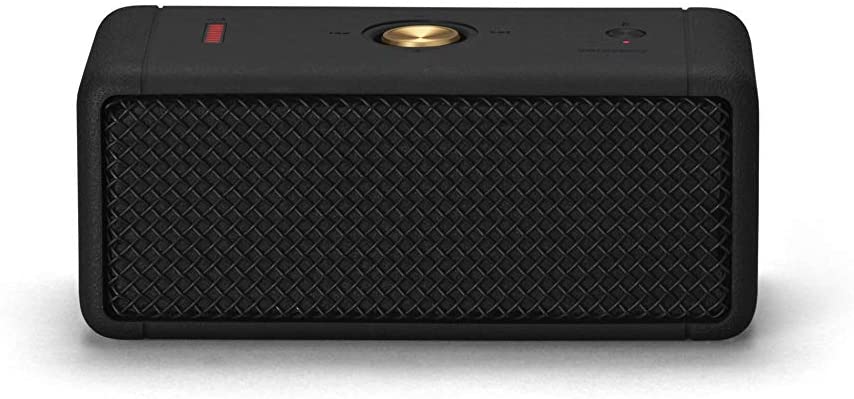 Marshall Emberton 1005696 Portable Bluetooth Speaker, Black (Recertified)