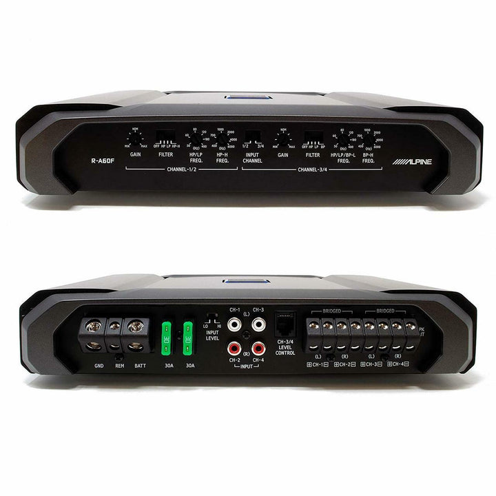 Alpine R-A60F: R-Series 4-Channel Car Amplifier