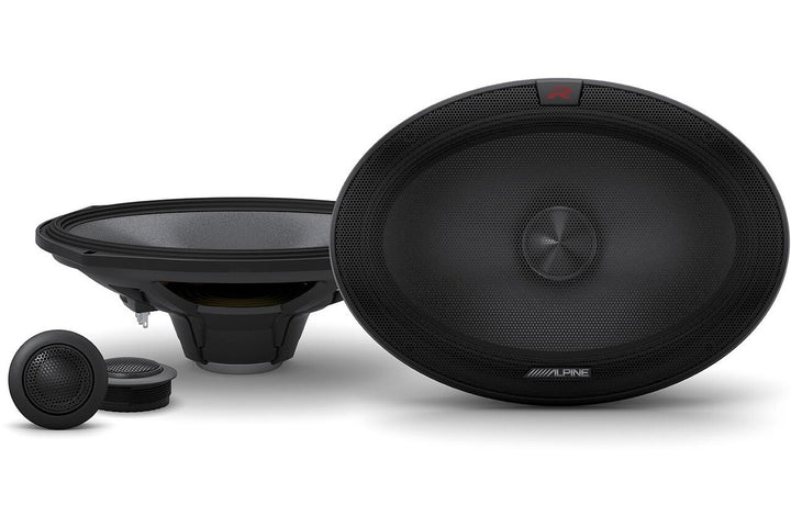 Alpine R-S69C2: 600 W Peak (200 W RMS) R Series 6 x 9" Component 2-Way Speaker