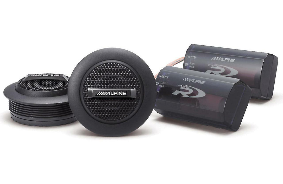 Alpine SPR-10TW: Type-R 1" Silk Dome Tweeter