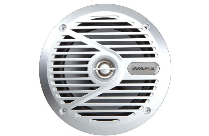 Alpine SPS-M601: 6.5" Silver 2-Way Marine Speaker