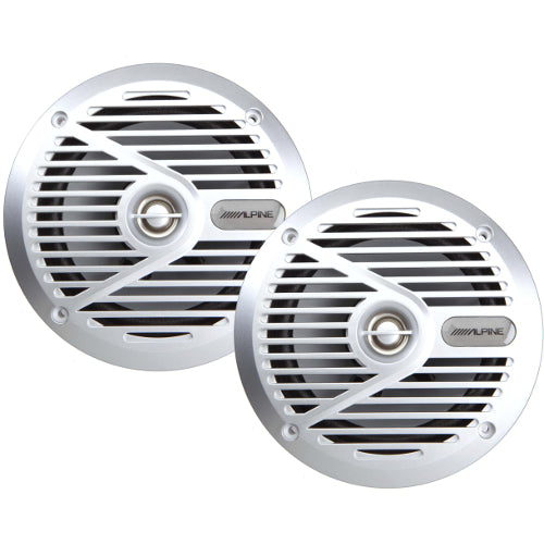 Alpine SPS-M601: 6.5" Silver 2-Way Marine Speaker