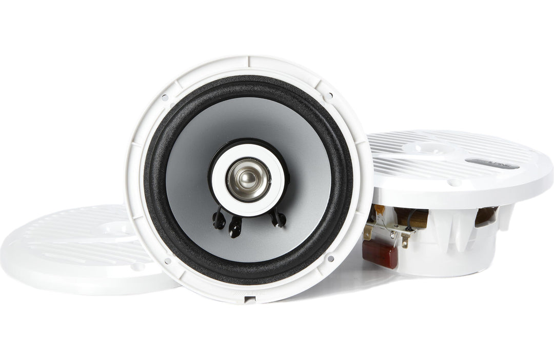 Alpine SPS-M601W: 6.5" White 2-Way Marine Speaker