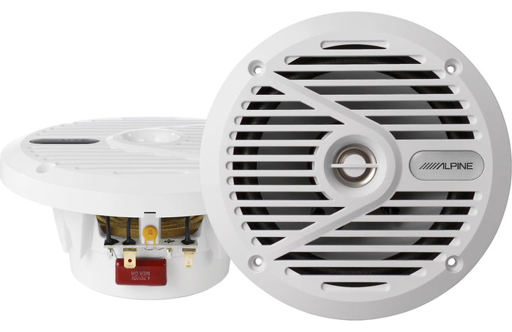 Alpine SPS-M601W: 6.5" White 2-Way Marine Speaker