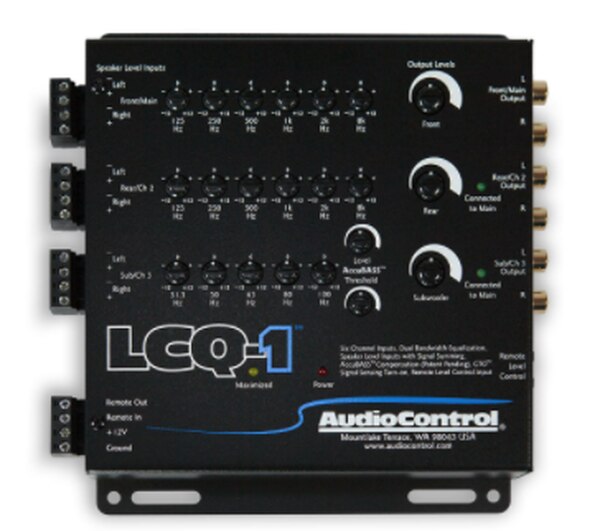AudioControl LCQ-1: 6-Channel Line Output Converter