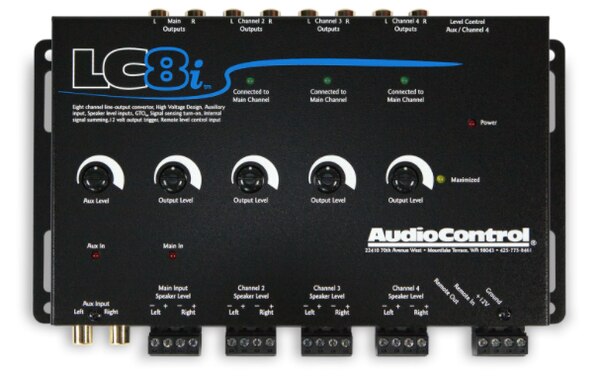 AudioControl LC8i: 8-Channel Line Output Converter
