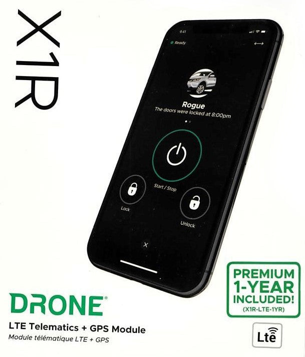 Drone Mobile X1R-LTE-1YR: 1 Year Premium Subscription Drone Starter