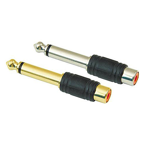AZ 15-0213AA:1/4" Male to RCA Female Adapter (ea)
