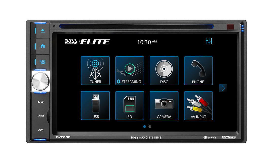 Boss BV765BLC: Double-Din Bluetooth In-Dash DVD / CD / AM / FM Car Stereo Receiver