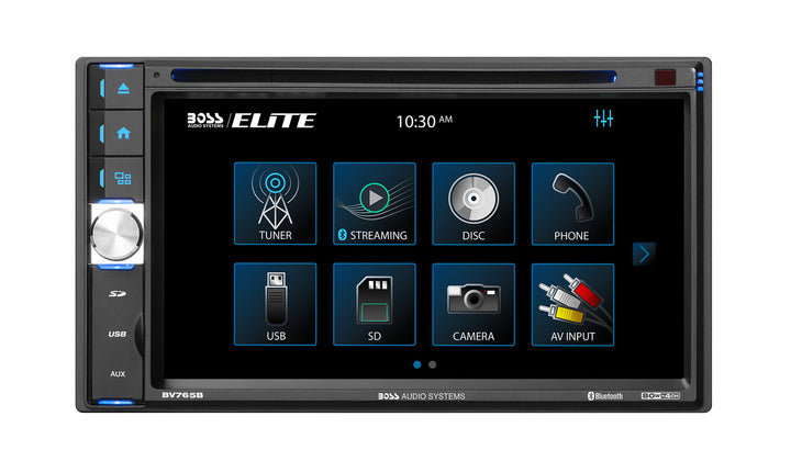 Boss BV765BLC: Double-Din Bluetooth In-Dash DVD / CD / AM / FM Car Stereo Receiver