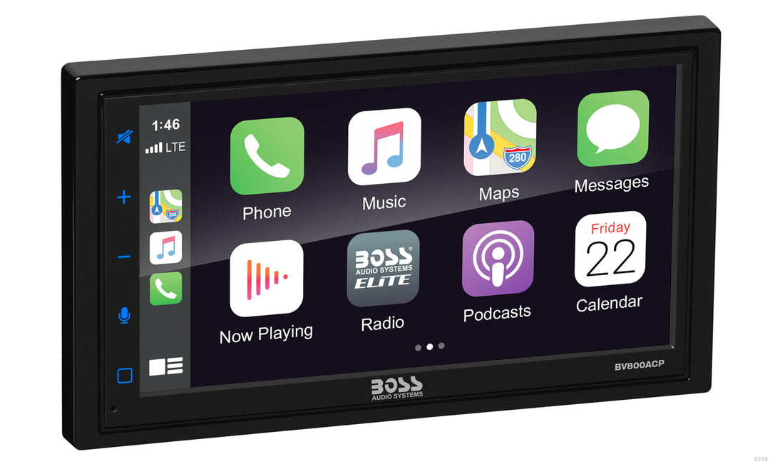 Boss BV850ACP: Double-Din Mechless Multimedia Player