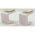 07-6053  :Blank Keystone Insert 10Pcs