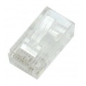 07-6045 AA:Cat5/Cat6 Plug Connector 10pc