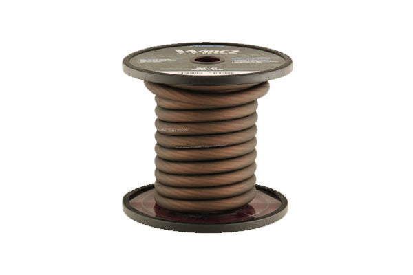 Wirez PTBK0-25: Tech Series 0 Gauge Power Wire Black, 25 Ft.