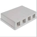 07-6070-04  :Keystone Box Plastic 4Port
