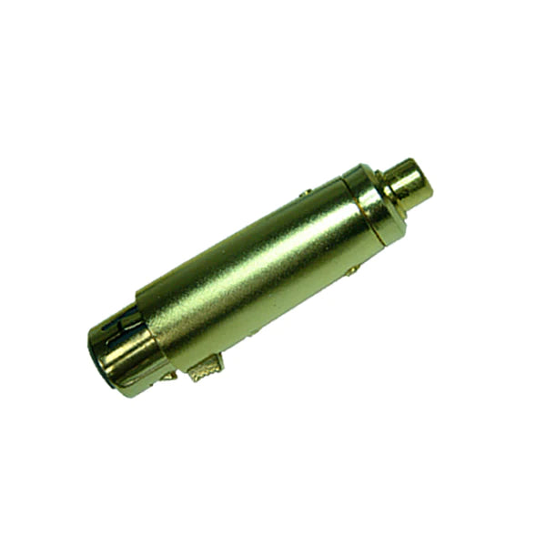 15-0637 AZ: XLR Female to RCA Female Jack Adapter