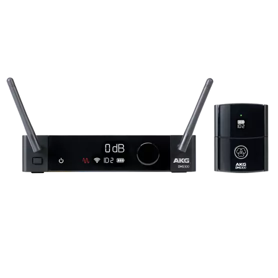 AKG DMS300-INSTR: EIGHT CHANNEL 2.4GHZ DIGITAL WIRELESS INSTRUMENT SYSTEM