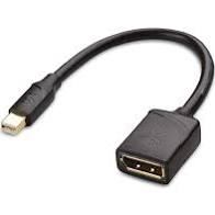 16-6422 :Mini Displayport Male To HDMI Female Adapter Cable 6"
