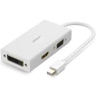 AA 16-6426: Mini Displayport Male to HDMI + DVI + VGA Female Adapter