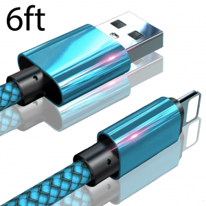CA-2592: IPhone 5/6/6s/7/8/x Moulded Cable 3FT
