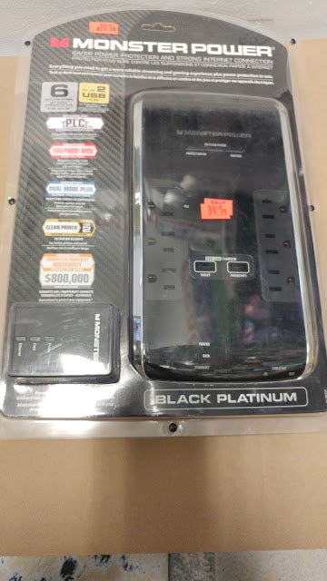 Monster Power Bar with 2USB Hub