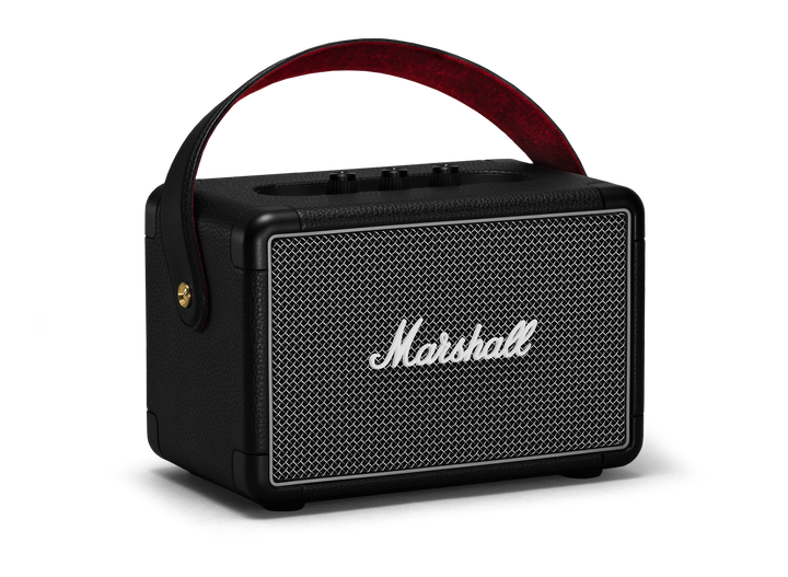 Marshall Kilburn 04091189 Splashproof Bluetooth Wireless Speaker - Black (Recertified)