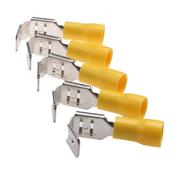 VD5-6.3FM NA:Yellow Piggy Back female quick Connector 10Pcs