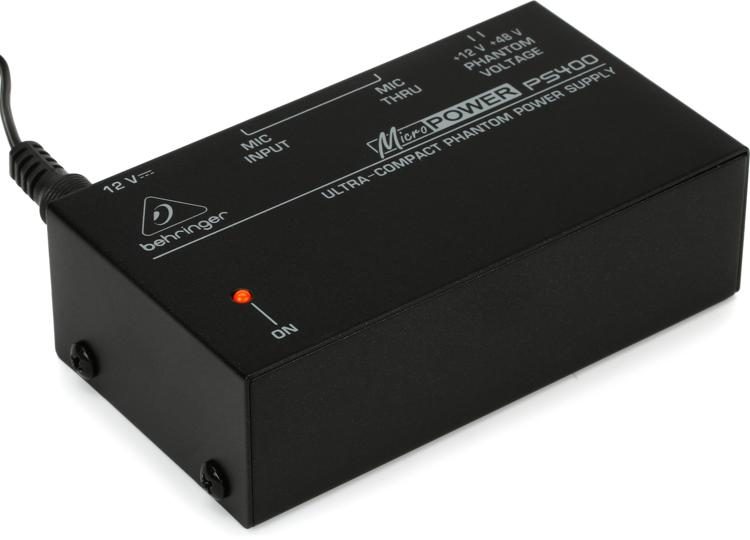 Behringer PS400: Ultra-Compact Universal Phantom Power Supply