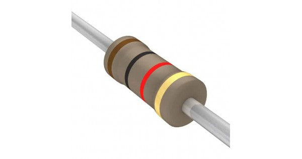 907309: Resistor 1650 Ohms 1/4W Pack of 5