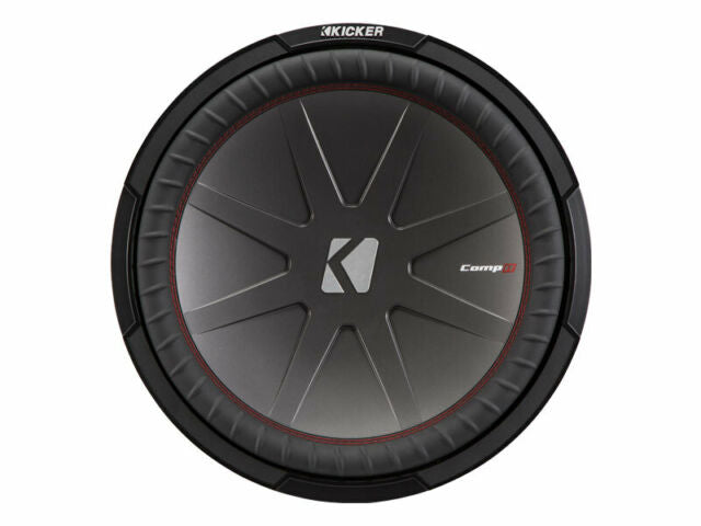 Kicker 48CWR152: 15" CompR-Series Dual 2-Ohms Subwoofer