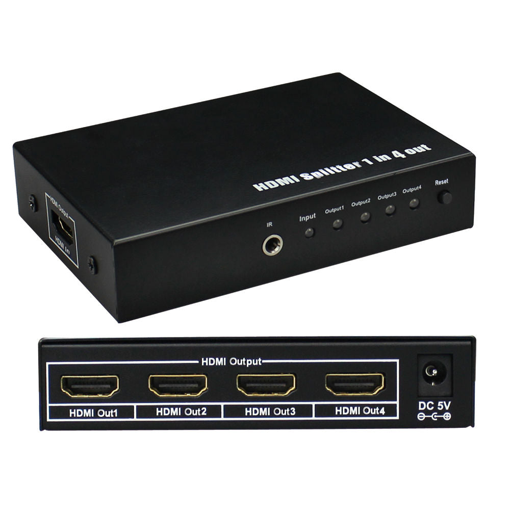 HDMI 1 IN 4 OUT SPLITTER