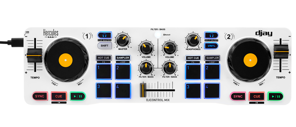 HERCULES DJCONTROL MIX　a40 Hercules: DJCONTROL-MIX – AZ Electronics