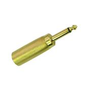 15-0627: XLR Male to1/4"Mono Male Plug Adapter