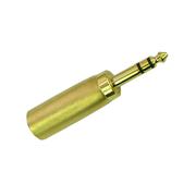 15-0627: XLR Male to 1/4" TRS Male Plug Adapter