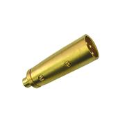 15-0638 AZ: XLR Male to RCA Female Jack Adapter