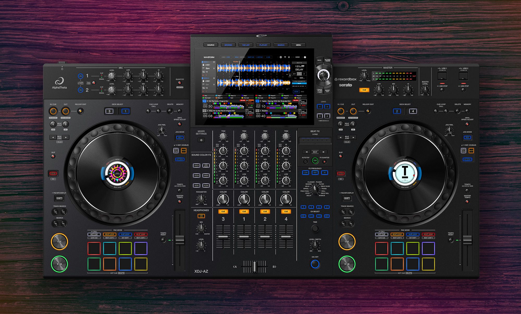 DJ Controllers, Mixers, Processors & Accessories