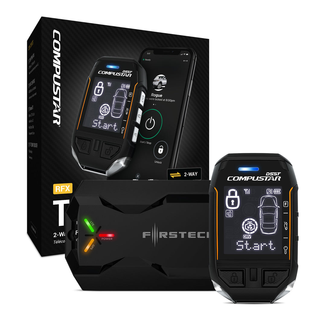 Compustar RFX-2WT12-SS: Key Fob Kit