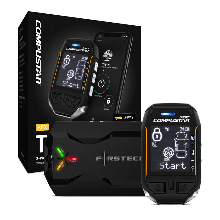 Compustar RFX-2WT12-SS: Key Fob Kit